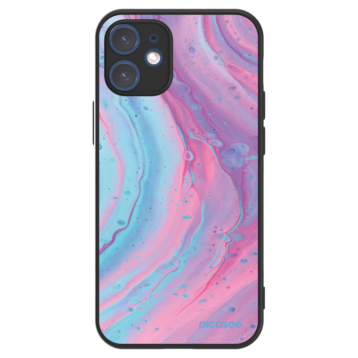 Picasee ULTIMATE CASE za Apple iPhone 12 mini - Pink liquid