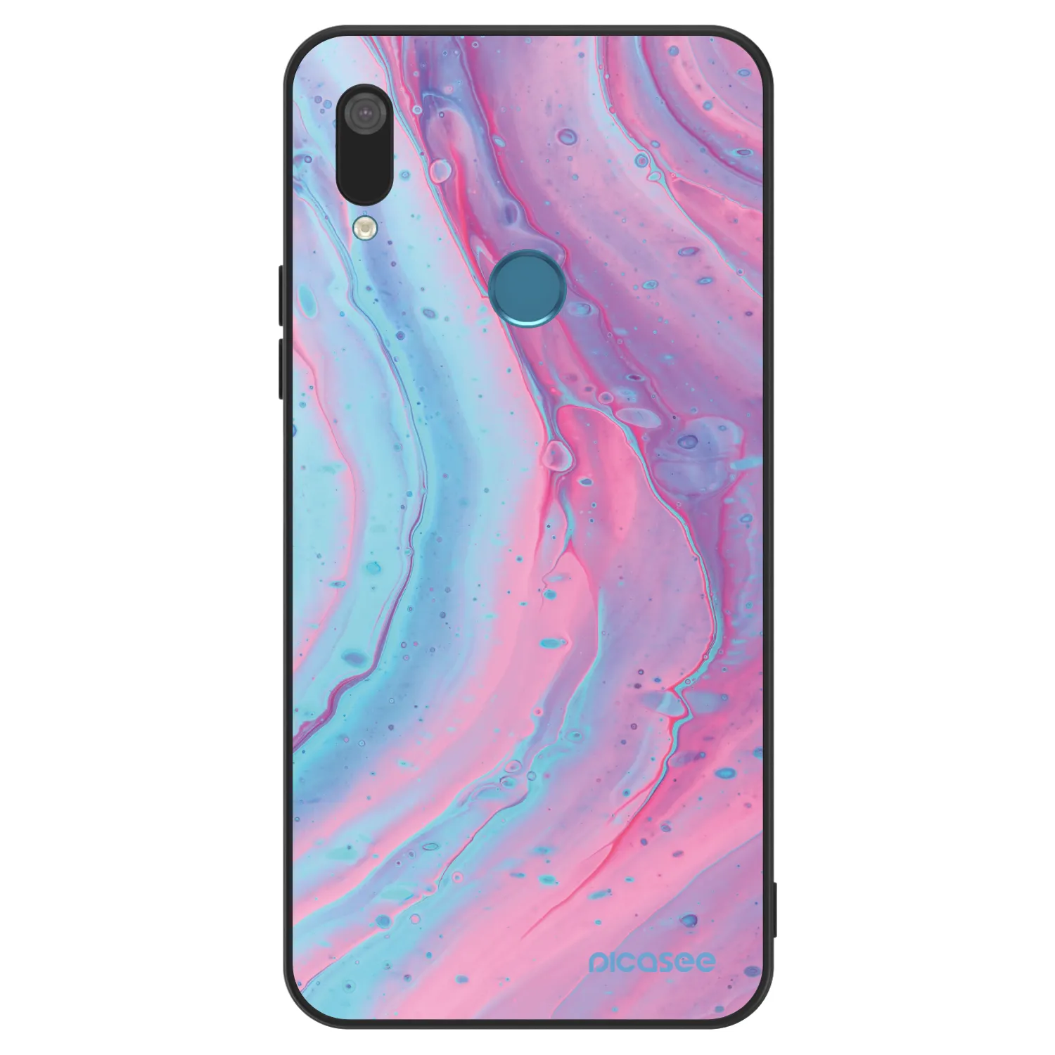 Picasee ULTIMATE CASE za Huawei Y7 2019 - Pink liquid