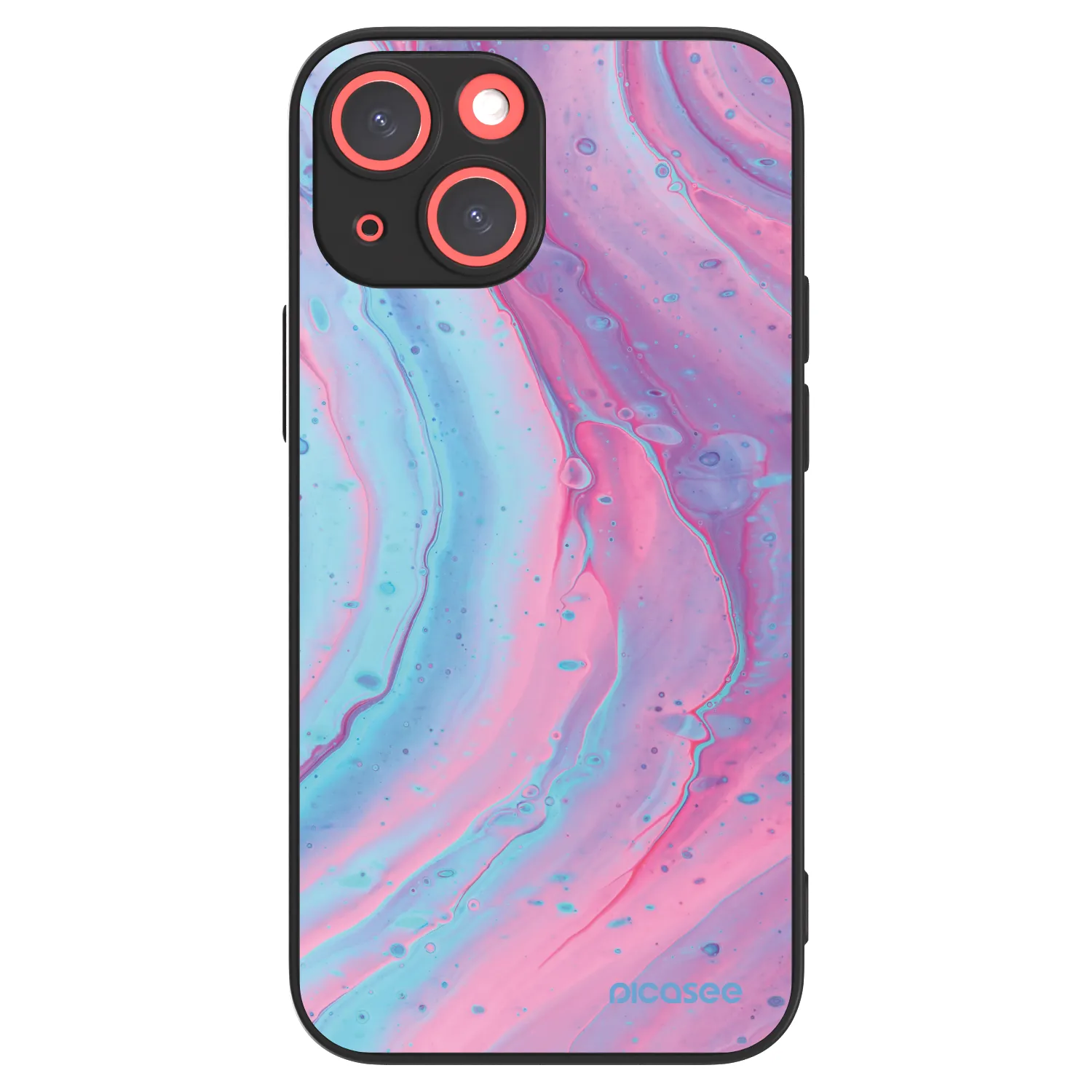 Picasee ULTIMATE CASE za Apple iPhone 13 mini - Pink liquid