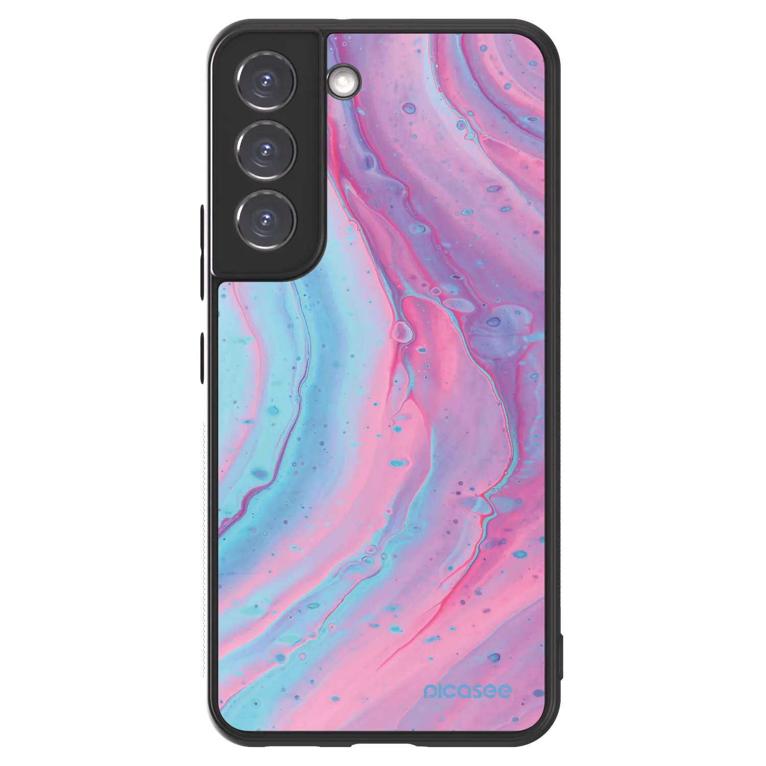 Picasee ULTIMATE CASE za Samsung Galaxy S22 5G - Pink liquid