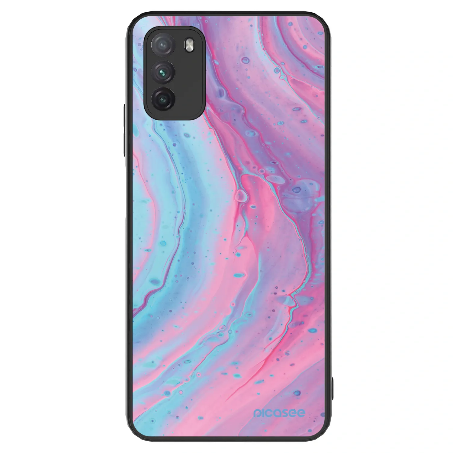 Picasee ULTIMATE CASE za Xiaomi Poco M3 - Pink liquid