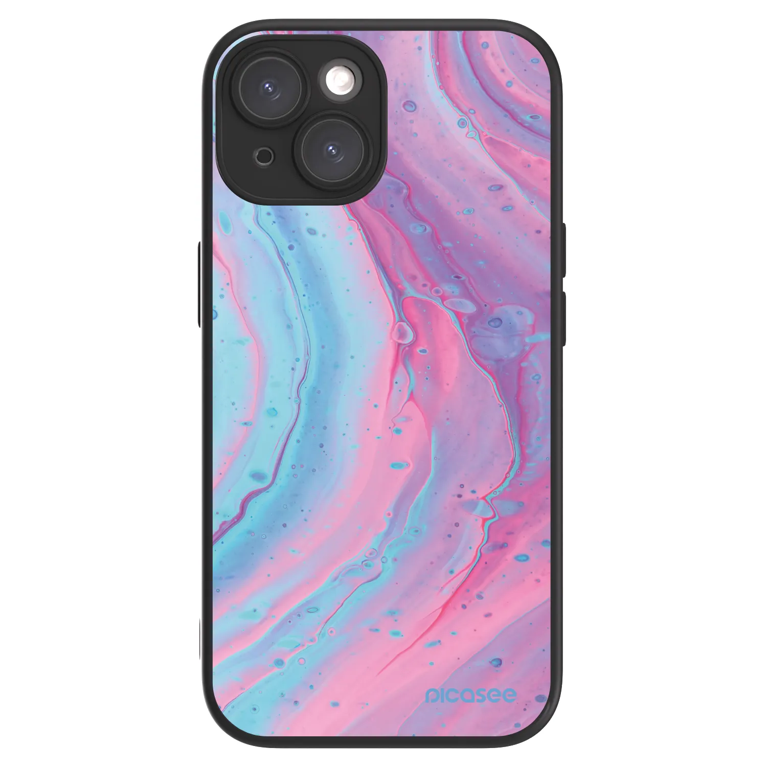 Picasee ULTIMATE CASE MagSafe za Apple iPhone 15 - Pink liquid