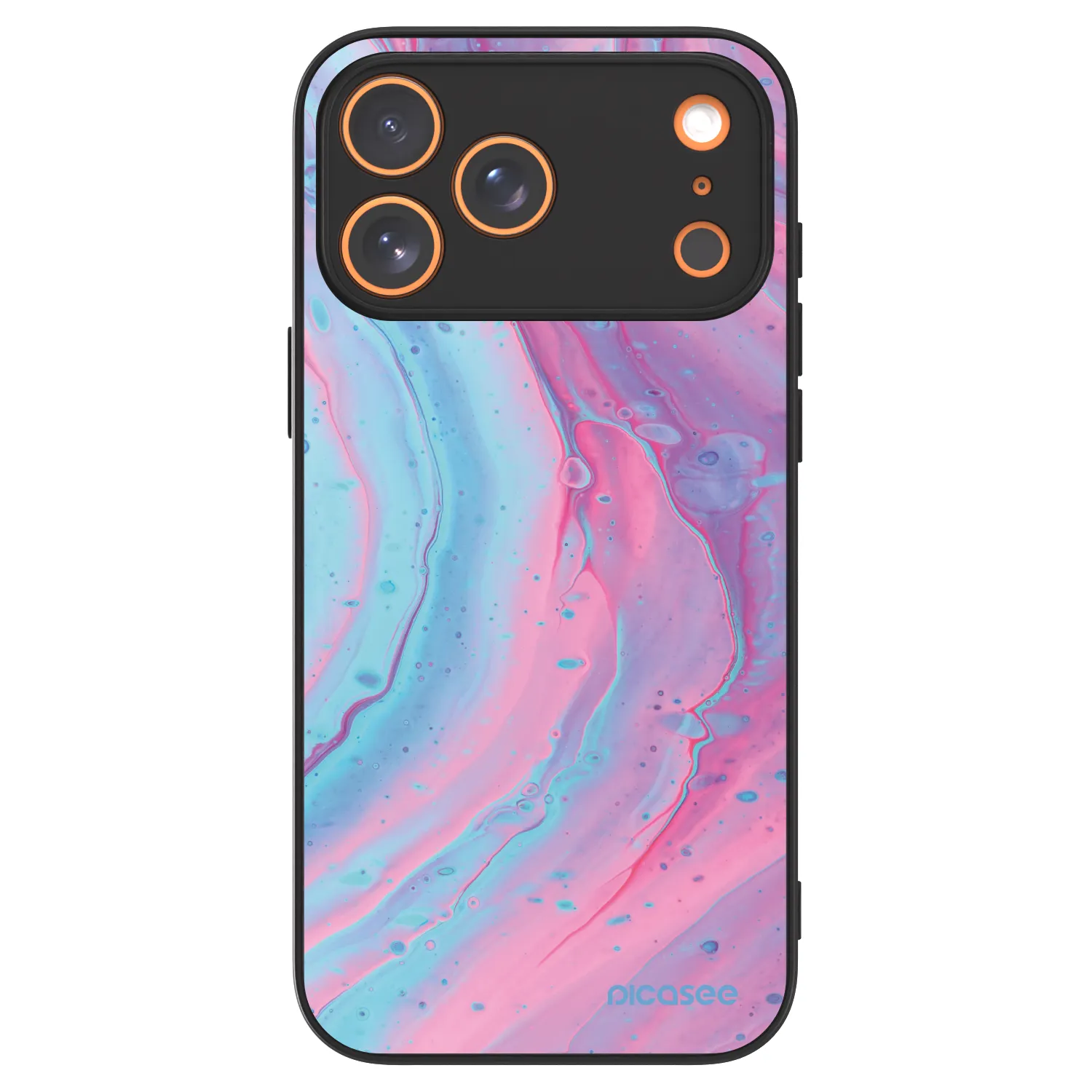 Picasee ULTIMATE CASE MagSafe za Apple iPhone 17 Pro Max - Pink liquid