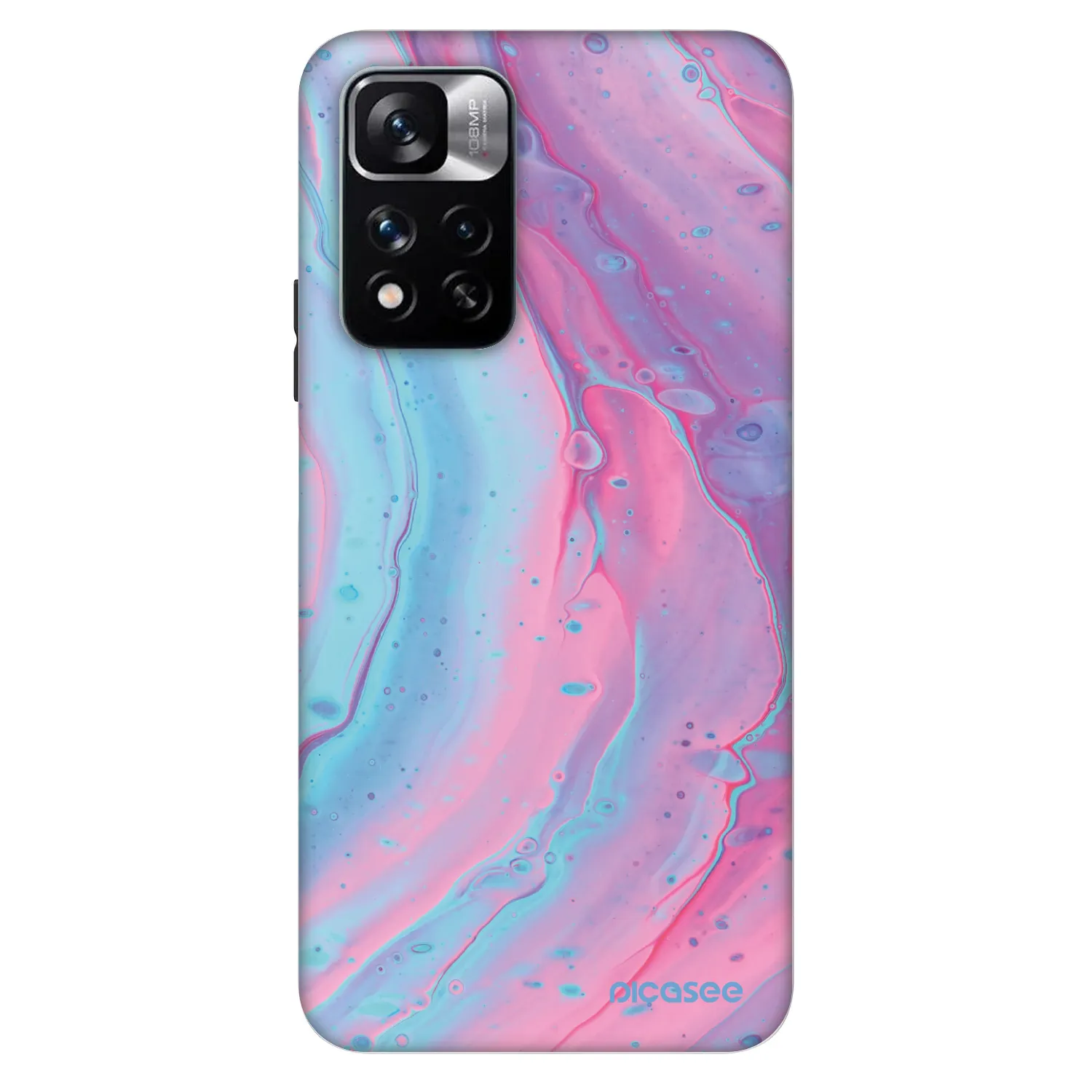 Picasee Fashion Case za Xiaomi Redmi Note 11 Pro 5G - Pink liquid