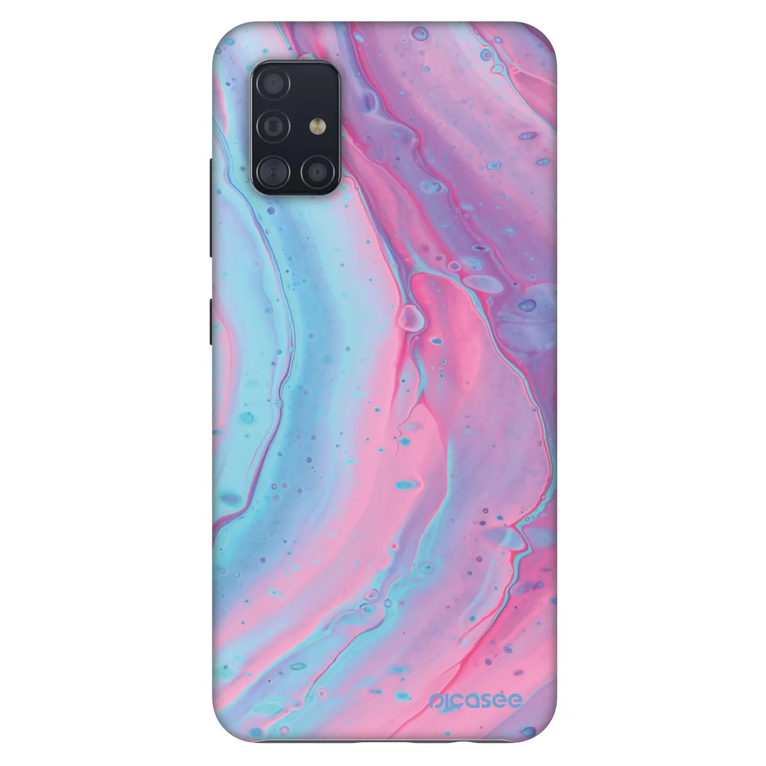 Picasee Fashion Case za Samsung Galaxy A51 A515F - Pink liquid