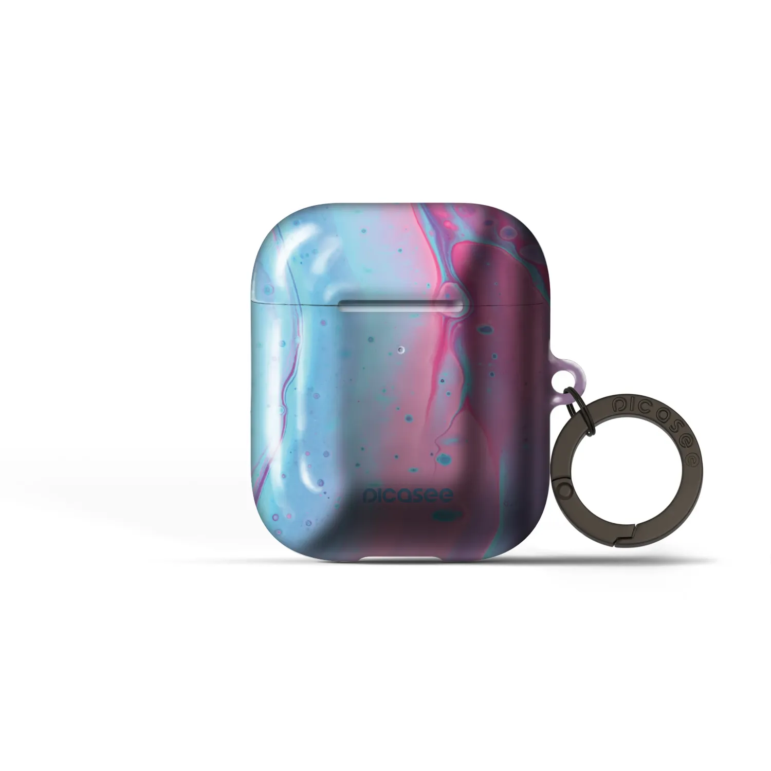 Picasee Obal pro Apple AirPods 2 - Pink liquid
