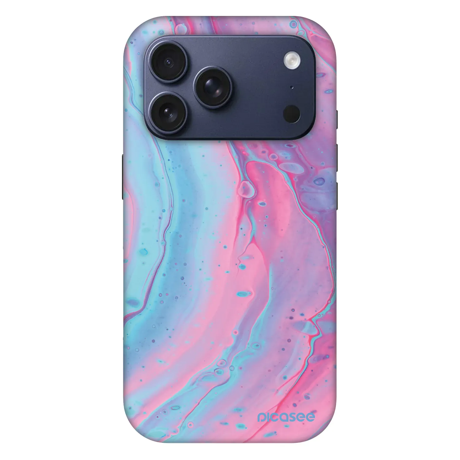 Picasee Fashion Case MagSafe za Apple iPhone 18 Pro - Pink liquid