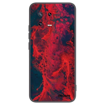 Picasee crna silikonska maskica za Xiaomi 13 Pro - Organic red