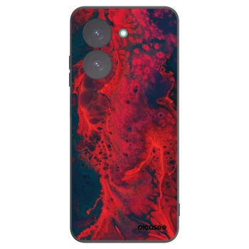 Picasee crna silikonska maskica za Xiaomi Redmi A5 - Organic red