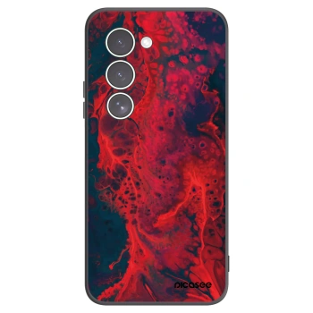 Picasee crna silikonska maskica za Xiaomi Redmi 15 5G - Organic red