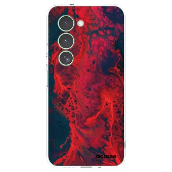 Picasee silikonska prozirna maskica za Xiaomi Redmi 15 5G - Organic red
