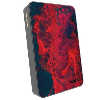 Prijenosni punjač s MagSafe 10 000 mAh Sivo - Organic red