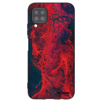Picasee crna silikonska maskica za Huawei P40 Lite - Organic red