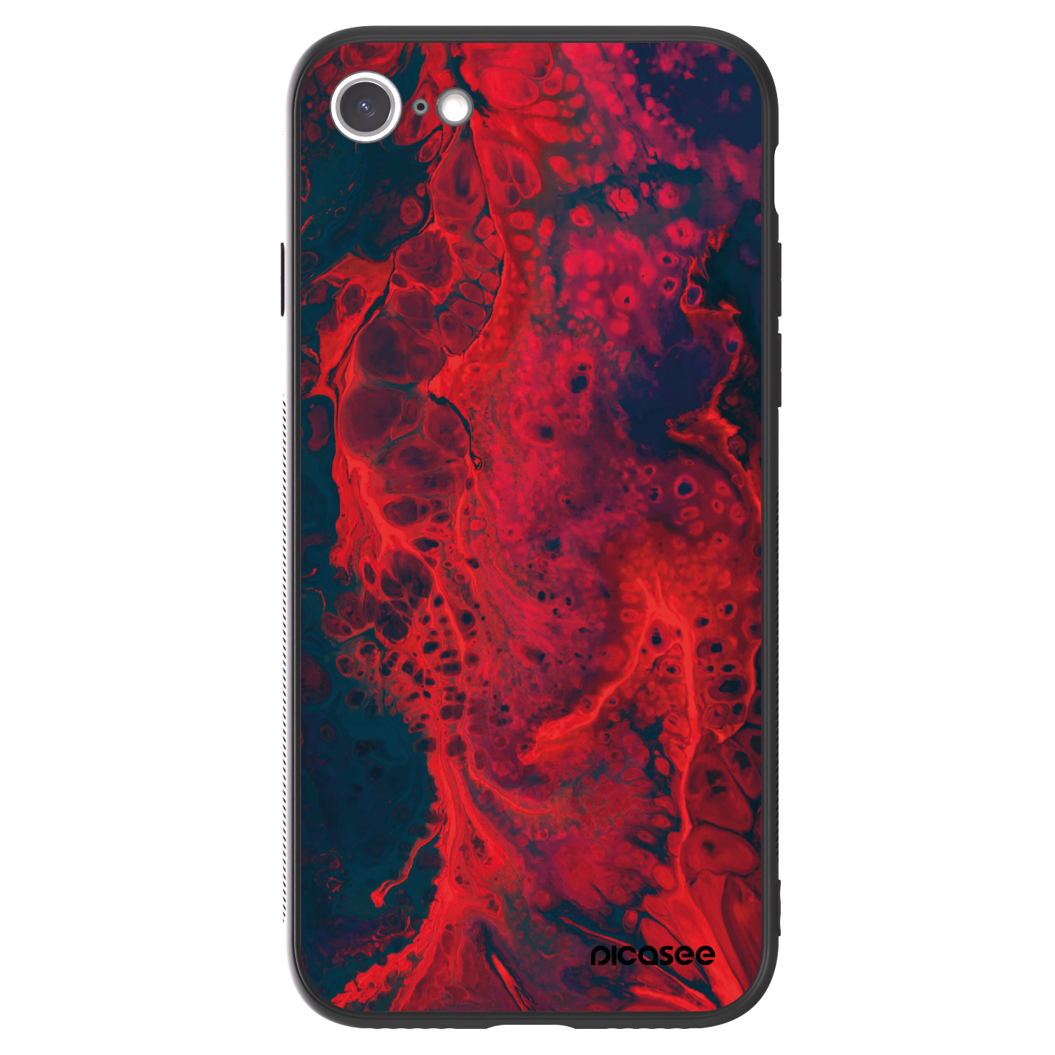 Picasee ULTIMATE CASE za Apple iPhone SE 2020 - Organic red