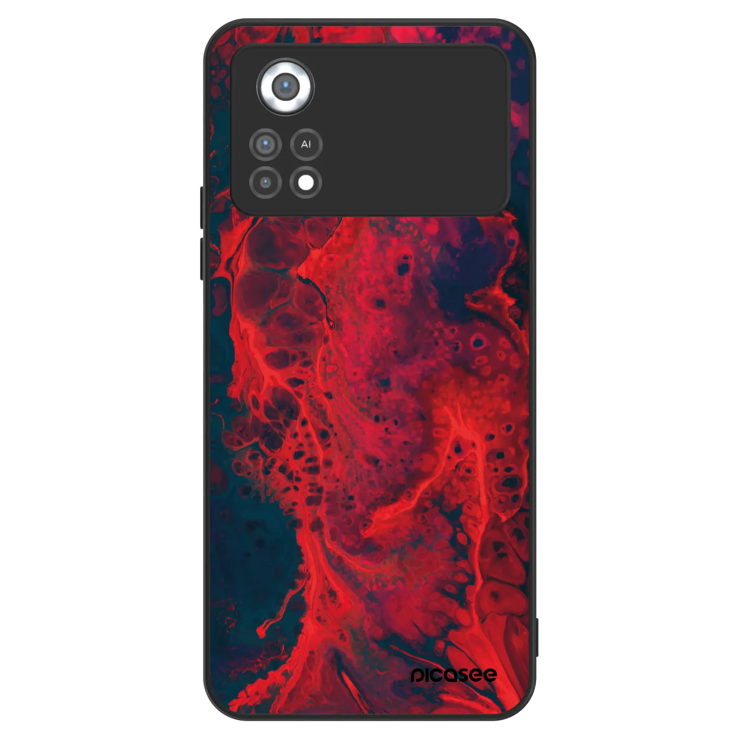 Picasee ULTIMATE CASE za Xiaomi Poco X4 Pro 5G - Organic red