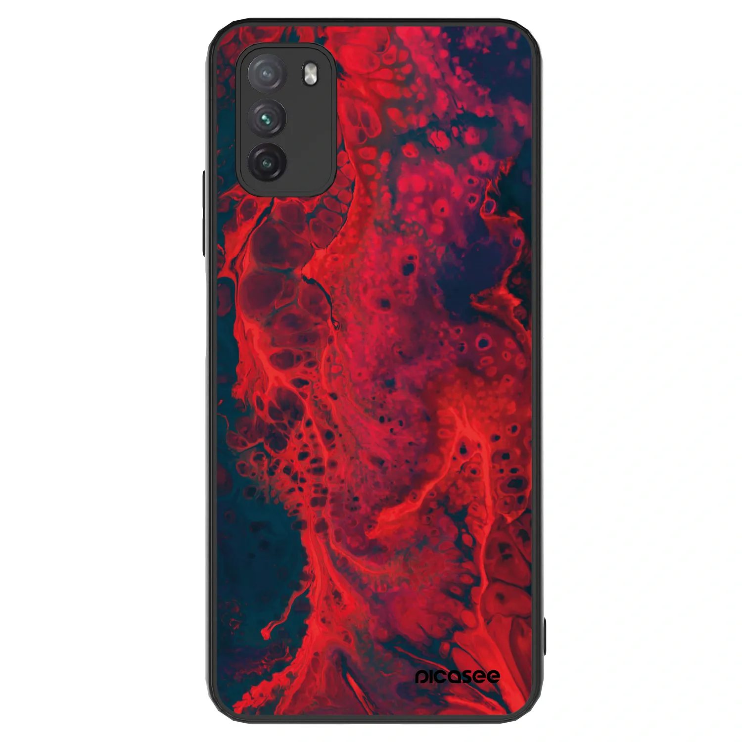 Picasee ULTIMATE CASE za Xiaomi Poco M3 - Organic red