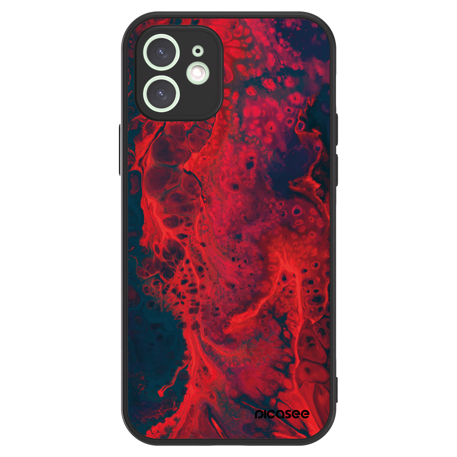 Picasee ULTIMATE CASE MagSafe za Apple iPhone 12 - Organic red