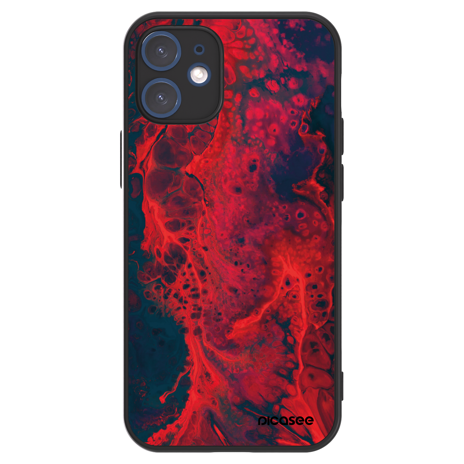 Picasee ULTIMATE CASE MagSafe za Apple iPhone 12 mini - Organic red