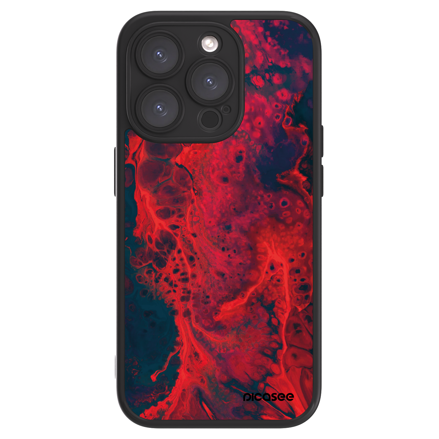 Picasee ULTIMATE CASE MagSafe za Apple iPhone 15 Pro - Organic red