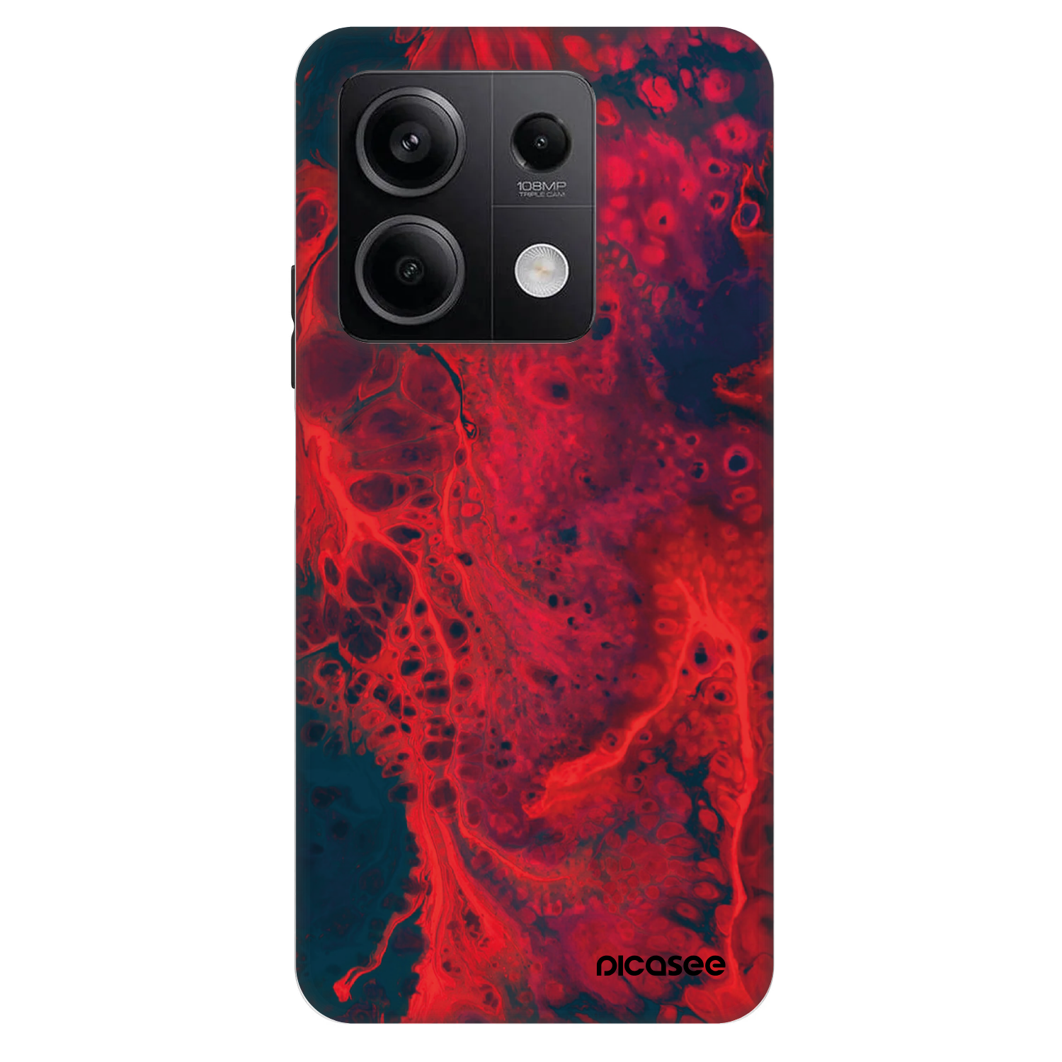 Picasee Fashion Case za Xiaomi Redmi Note 13 5G - Organic red