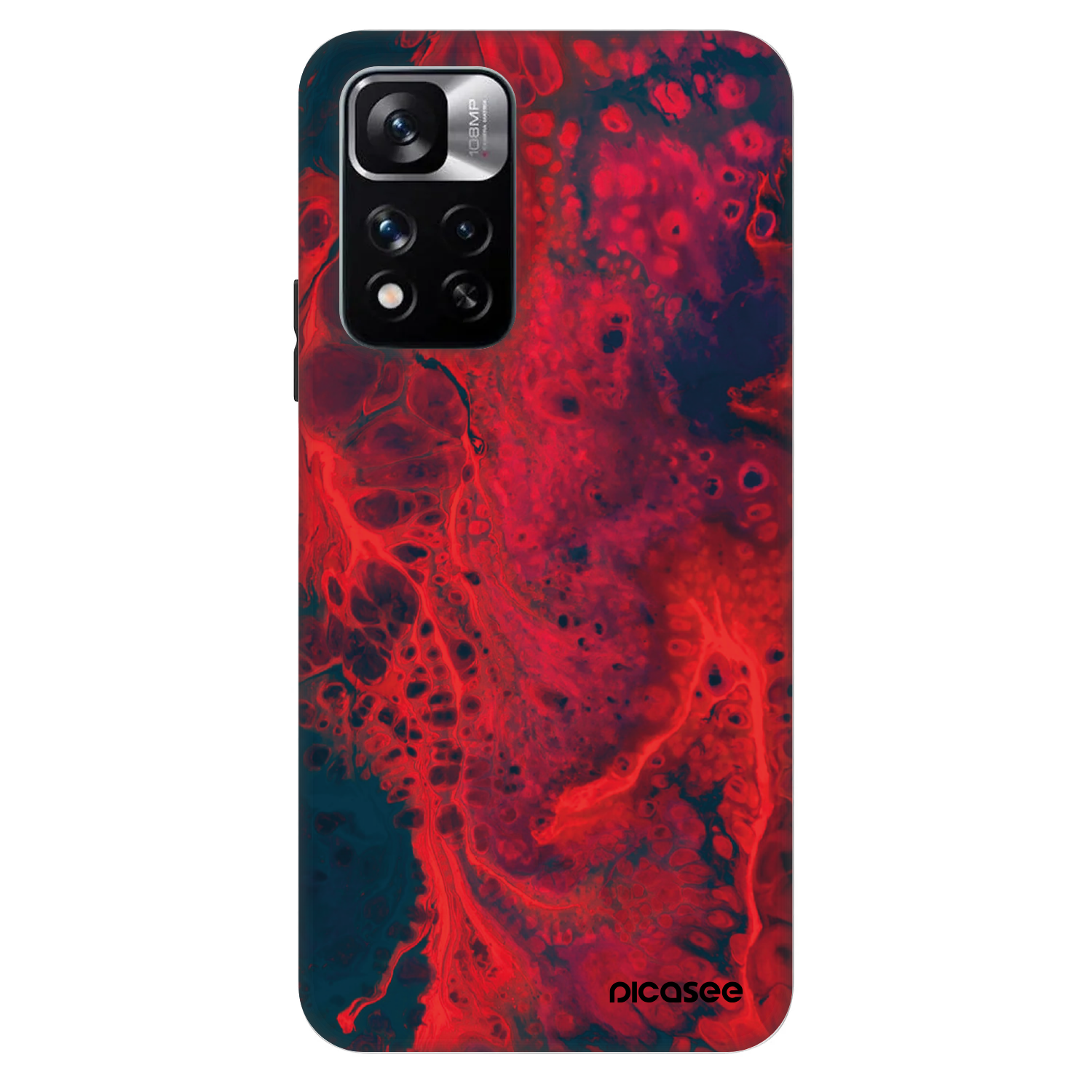 Picasee Fashion Case za Xiaomi Redmi Note 11 Pro 5G - Organic red