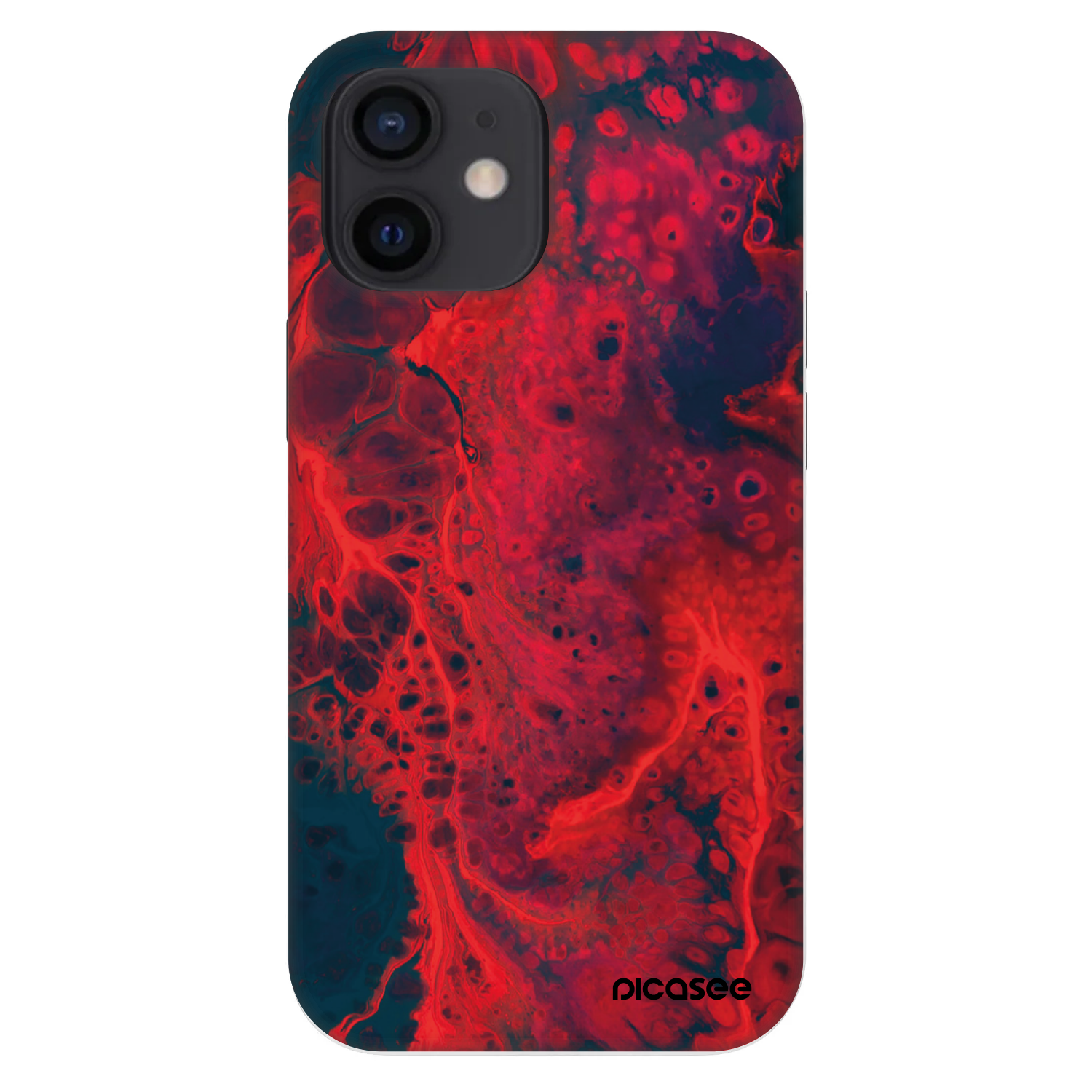 Picasee Fashion Case za Apple iPhone 12 mini - Organic red