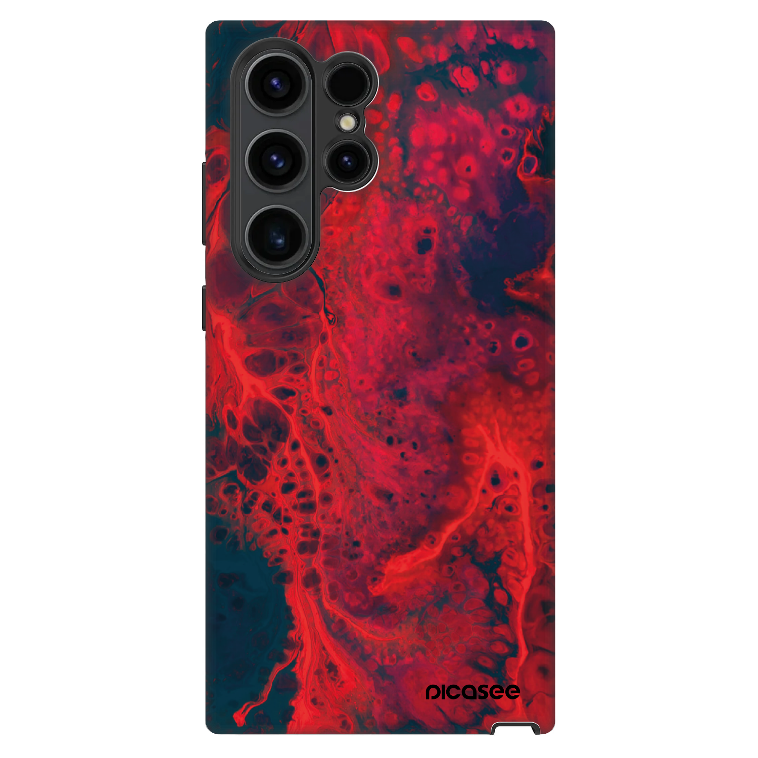 Picasee Fashion Case za Samsung Galaxy S22 Ultra 5G - Organic red