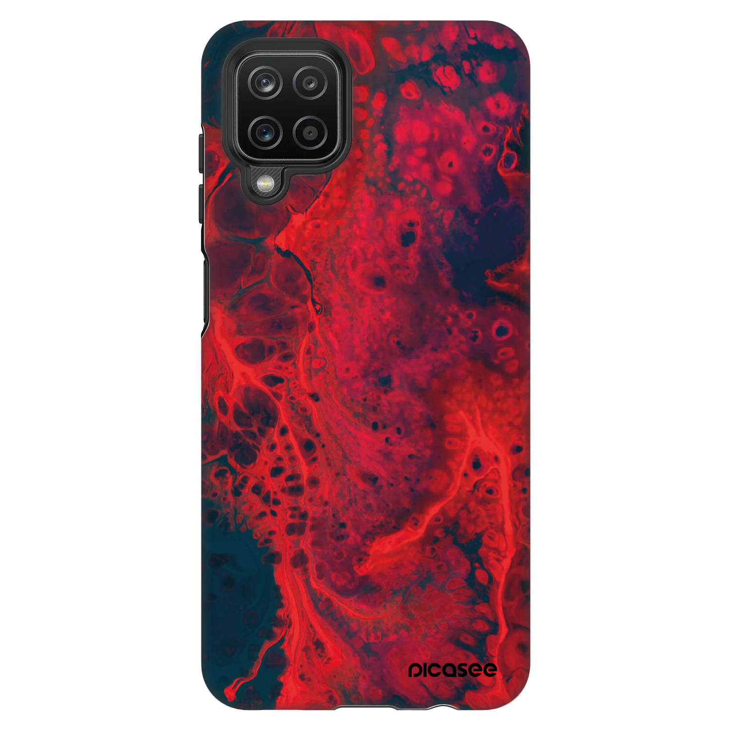 Picasee Fashion Case za Samsung Galaxy A12 A125F - Organic red