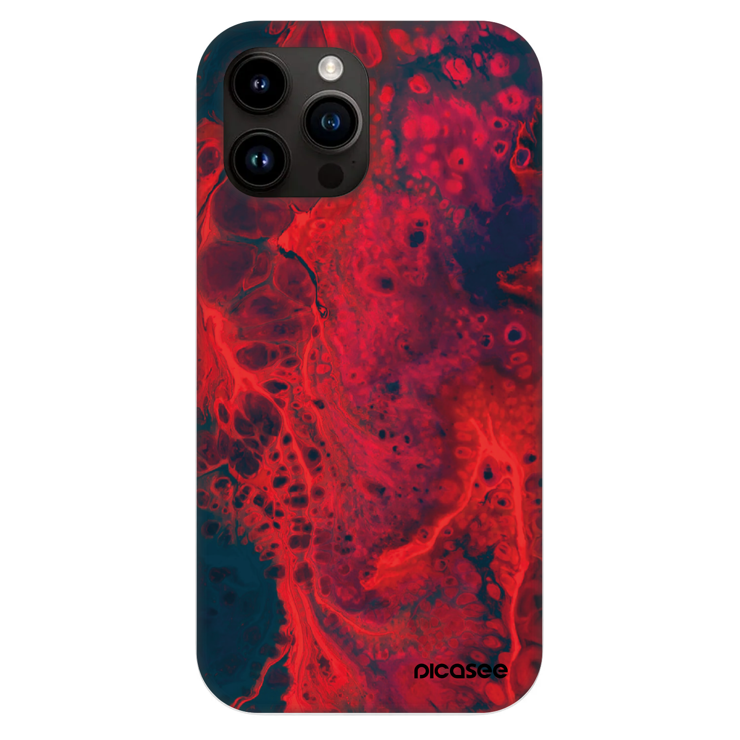 Picasee Fashion Case MagSafe za Apple iPhone 13 Pro Max - Organic red