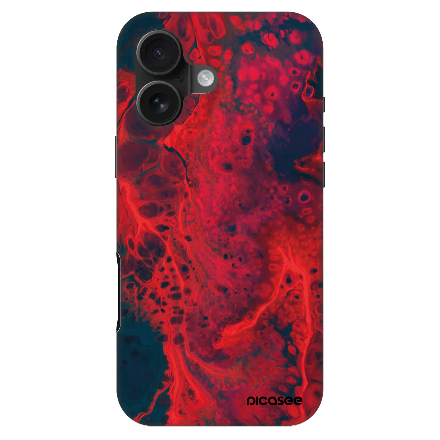 Picasee Fashion Case MagSafe za Apple iPhone 16 - Organic red