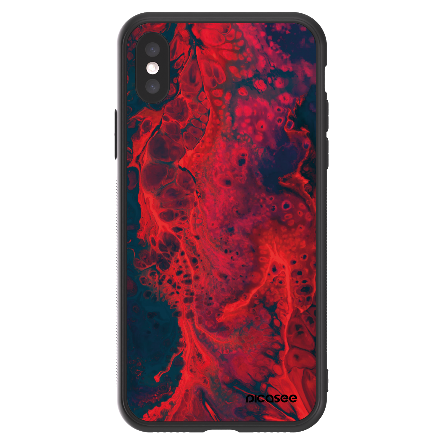 Picasee ULTIMATE CASE za Apple iPhone X/XS - Organic red