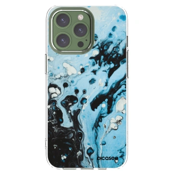 Picasee silikonska prozirna maskica za Apple iPhone 13 Pro - Organic blue