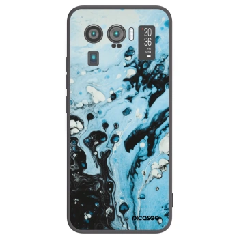 Picasee crna silikonska maskica za Xiaomi Mi 11 Ultra - Organic blue