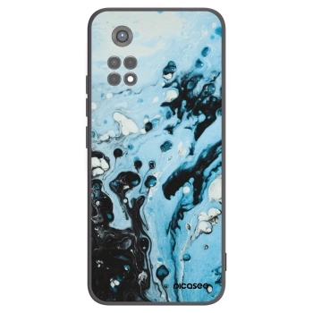 Picasee crna silikonska maskica za Xiaomi Redmi Note 11S 5G - Organic blue