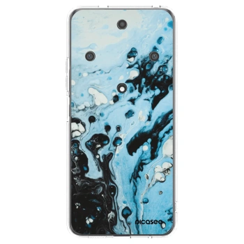 Picasee silikonska prozirna maskica za Honor Magic5 Lite 5G - Organic blue