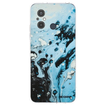 Picasee silikonska prozirna maskica za Xiaomi Redmi 12C - Organic blue