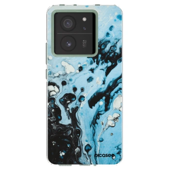 Picasee silikonska prozirna maskica za Xiaomi 13T - Organic blue