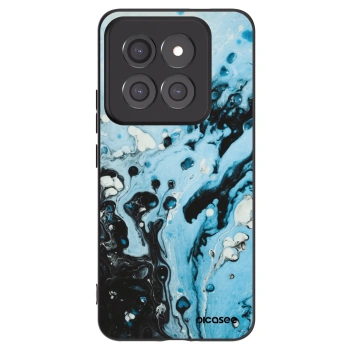 Picasee crna silikonska maskica za Xiaomi 14 Pro - Organic blue