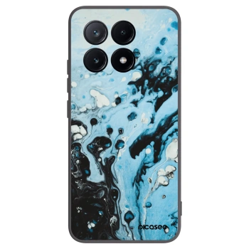 Picasee crna silikonska maskica za Xiaomi Poco X6 Pro - Organic blue