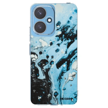 Picasee silikonska prozirna maskica za Xiaomi Redmi 13C 5G - Organic blue