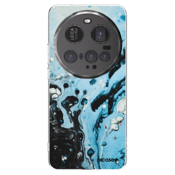 Picasee silikonska prozirna maskica za Xiaomi 15 Ultra - Organic blue