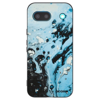 Picasee crna silikonska maskica za Google Pixel 8a - Organic blue