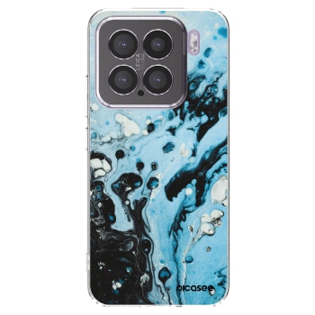 Picasee silikonska prozirna maskica za Xiaomi 15 - Organic blue