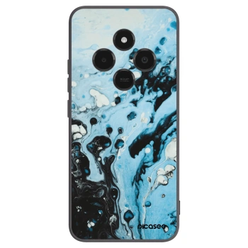 Picasee crna silikonska maskica za Xiaomi Poco C75 - Organic blue