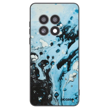 Picasee crna silikonska maskica za OnePlus 13 5G - Organic blue