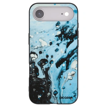 Picasee crna silikonska maskica za Apple iPhone Air - Organic blue