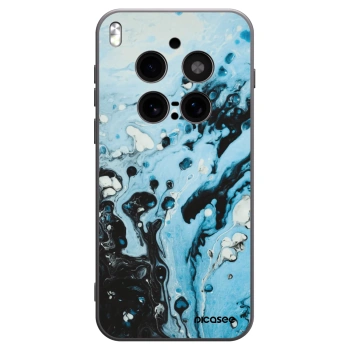 Picasee crna silikonska maskica za Vivo X300 Pro - Organic blue
