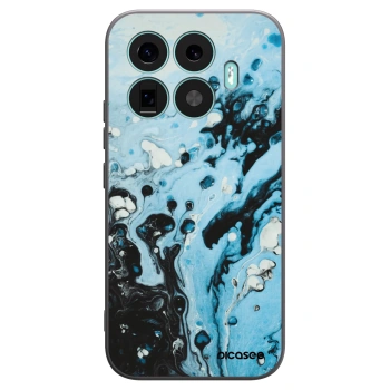 Picasee crna silikonska maskica za Xiaomi 17T - Organic blue