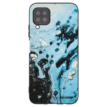 Picasee crna silikonska maskica za Huawei P40 Lite - Organic blue