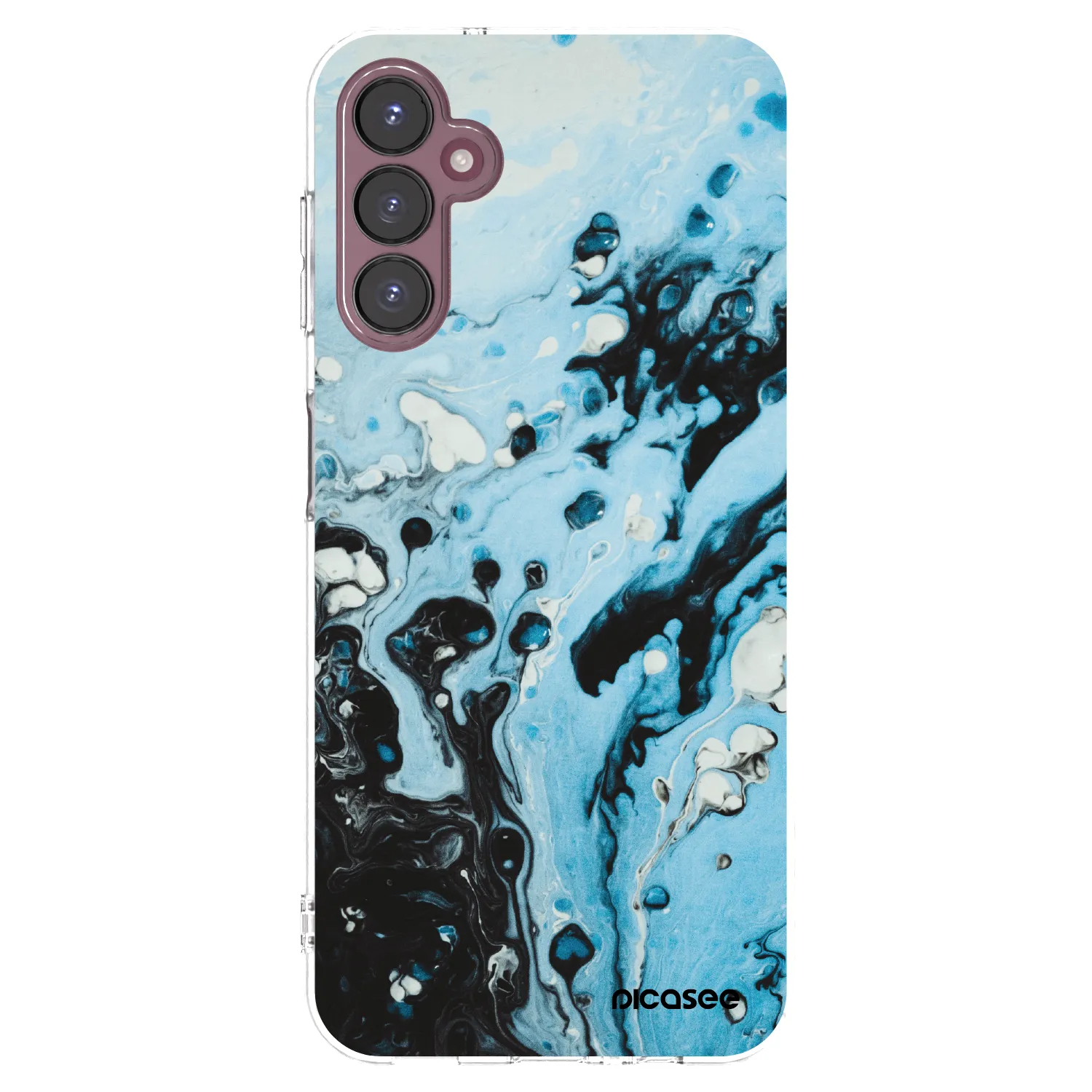 Picasee silikonska prozirna maskica za Samsung Galaxy A05s A057G - Organic blue